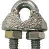 Confezione 4 morsetti zincati Ø 3 mm