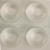Confezione 4 paracolpi adesivi trasparenti 22,3 x 10,1 mm