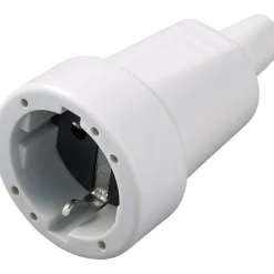 Contatto di protezione raccordo PVC Grigio