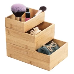 Contenitore da bagno Terra bambù FSC