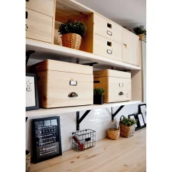 Contenitore in legno 40x30x23 cm