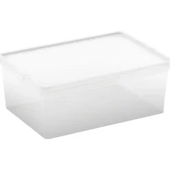 Contenitore in plastica C Box 26x37x14 cm S trasparente
