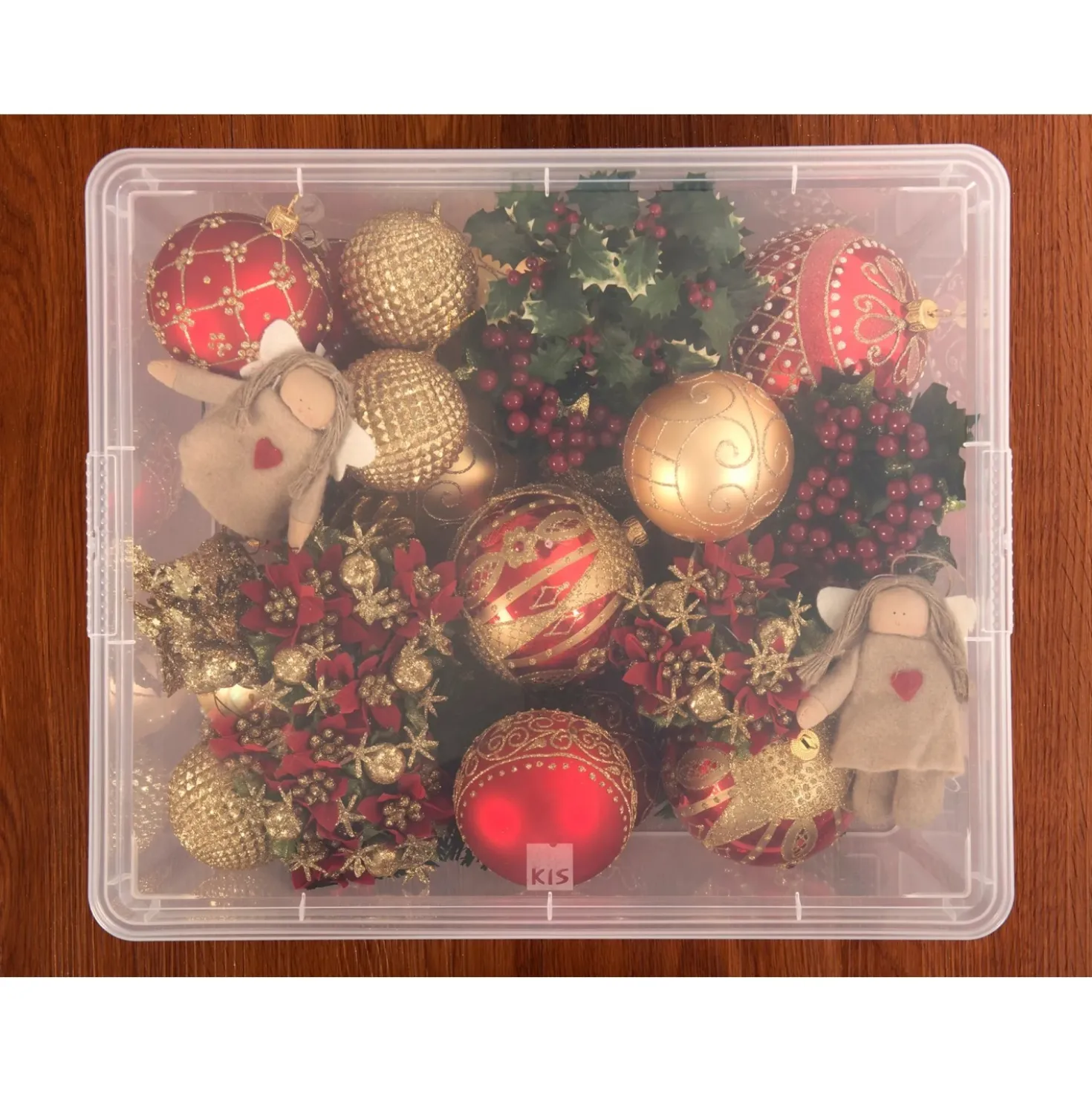 Contenitore in plastica C Box 34x40x17 cm M trasparente