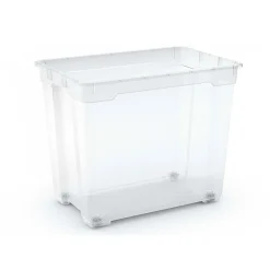 Contenitore in plastica OBI Santos Box 56x38x47 cm XXL trasparente