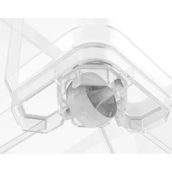 Contenitore in plastica OBI Santos Box 56x38x36 cm XL trasparente