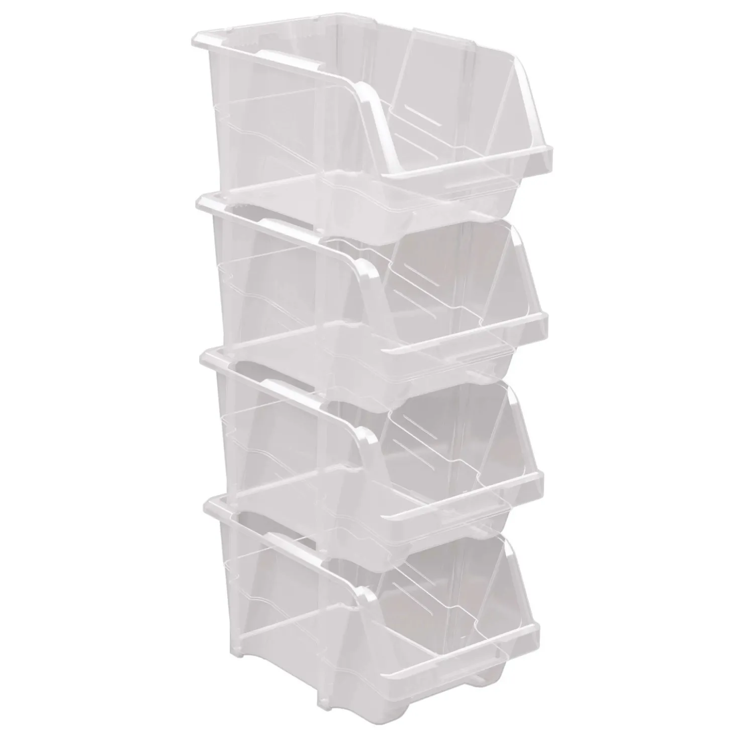 Contenitore in polipropilene trasparente 148x250x128 mm