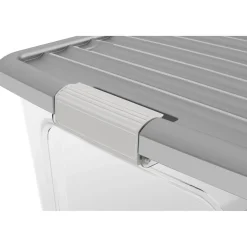 Contenitore KIS W-Box alto L 31,5x39x56,5 cm grigio scuro