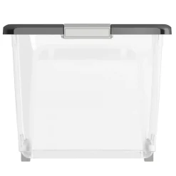Contenitore KIS W-Box alto L 31,5x39x56,5 cm grigio scuro
