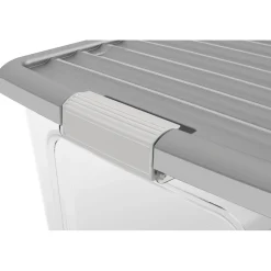 Contenitore KIS W-Box alto L 31,5x39x56,5 cm grigio scuro