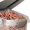 Contenitore Pet Food Stefanplast fusto bianco e coperchio tortora 25 l