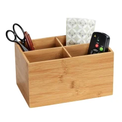 Contenitore Wenko Terra 4 scomparti 2,95 l bambù marrone