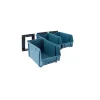 Contenitori plastica porta minuteria con supporto 12,4x60x23,7 cm 3 pz