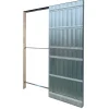 Controtelaio per porte scorrevoli parete cartongesso L 800 x H 2100 x P 100 mm