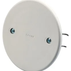 Coperchio per scatole tonde da incasso Ø 60 mm bianco 2 pz