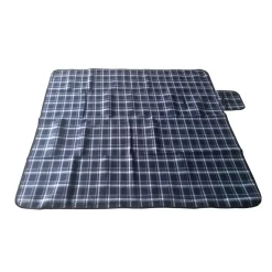 Coperta da picnic richiudibile borsetta 150x170 cm colori assortiti