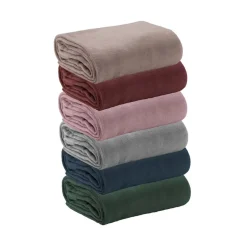 Coperta tinta unita 150x200 cm colori assortiti