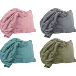 Coperta trasformabile in cuscino