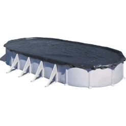 Copertura invernale per piscina ovale 730x375 o a otto 640x390 820x460 cm