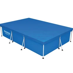 Copertura per piscina Steel Pro Frame in PE rettangolare Bestway 300x201x66 cm b