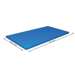 Copertura per piscina Steel Pro Frame in PE rettangolare Bestway 300x201x66 cm b