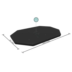 Copertura piscina Bestway Power Steel Frame 305x200x84 cm
