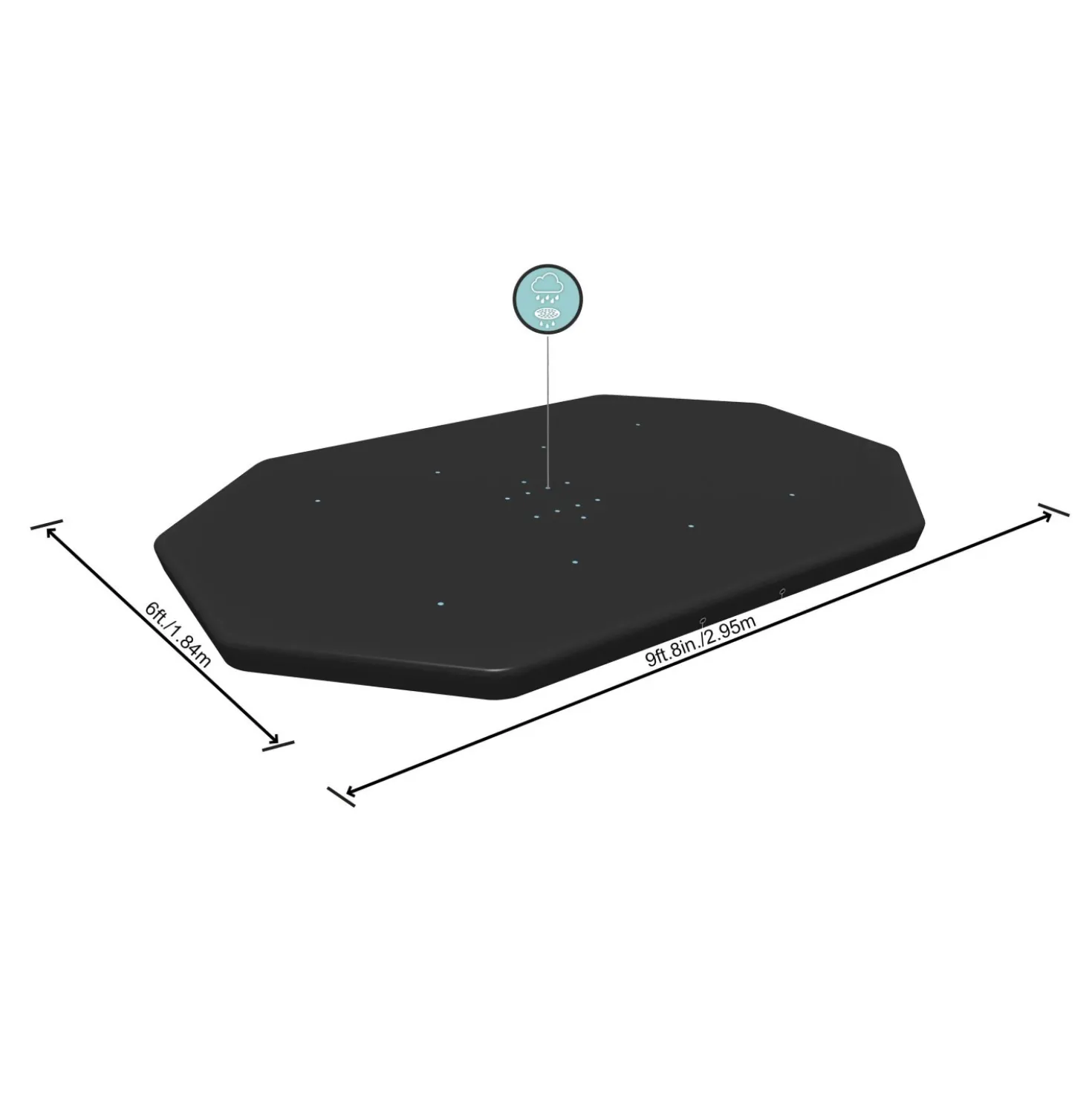 Copertura piscina Bestway Power Steel Frame 305x200x84 cm