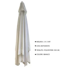 Copertura protettiva per ombrellone 5054 in poliestere L30xP30xH270 cm
