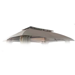 Copertura rettangolare per gazebo 3266501 in poliestere 200 g 400x300 cm