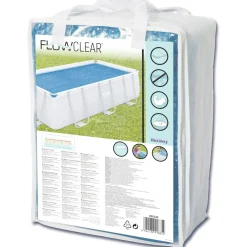 Copertura termica per piscina Bestway Power Steel rettangolare 380x180 cm blu