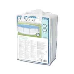 Copertura termica per piscine Bestway in PE rotonda Ø 462 cm blu