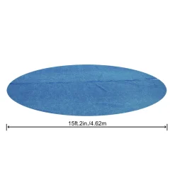 Copertura termica per piscine Bestway in PE rotonda Ø 462 cm blu