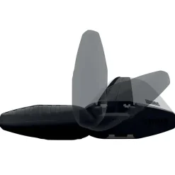 Coppia barre portatutto WingBar Evo 127 cm 100 Kg nere