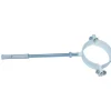 Coppia collari per tubi zincati da 1/2"