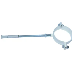 Coppia collari per tubi zincati da 1/2"