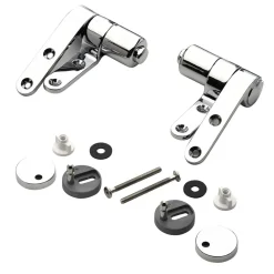 Coppia di cerniere in acciaio Slow Close Quick Release