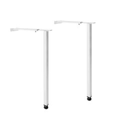 Coppia piedini per lavatoio x H 60,5/62,5 cm