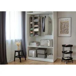 Copriabito corto Oxford grigio 60x90 cm
