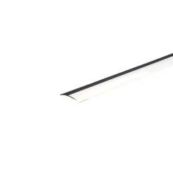 Coprigiunti per pavimenti semitondo in acciaio lucido 2700x28x3 mm