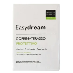 Coprimaterasso Jacquard matrimoniale bianco