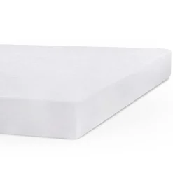 Coprimaterasso singolo bianco 90x200 cm