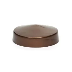 Copripalo in plastica riciclata per pali in legno d. 8 cm rame