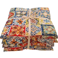 Coprisedia relax Coppola 40x40 cm multicolor 4 pz