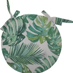 Coprisedia tondo bahamas verde Ø 40 cm