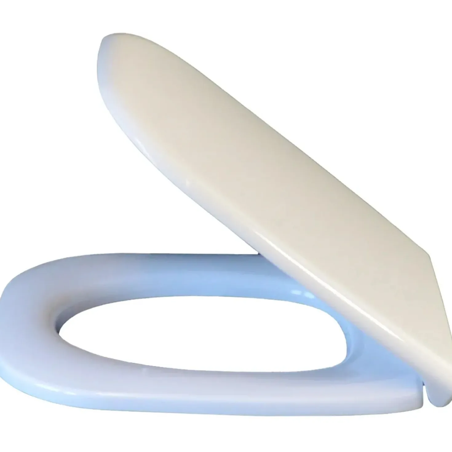 Copriwater a D Duravit in plastica bianco