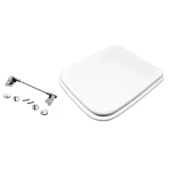 Copriwater a D E165/I in mdf dedicato bianco