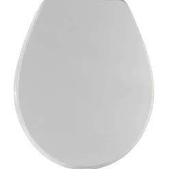 Copriwater ovale Colibrì 2 in mdf bianco