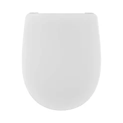 Copriwater ovale Grace in termoindurente bianco