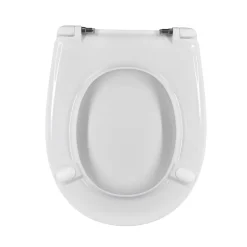 Copriwater ovale Grace in termoindurente bianco