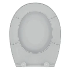 Copriwater ovale New Everest in materiale termoplastico bianco