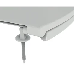 Copriwater ovale New Everest in materiale termoplastico bianco